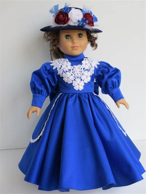 Royal Blue Gown And Hat By Karenstinytreasures Via Etsy 5900 American