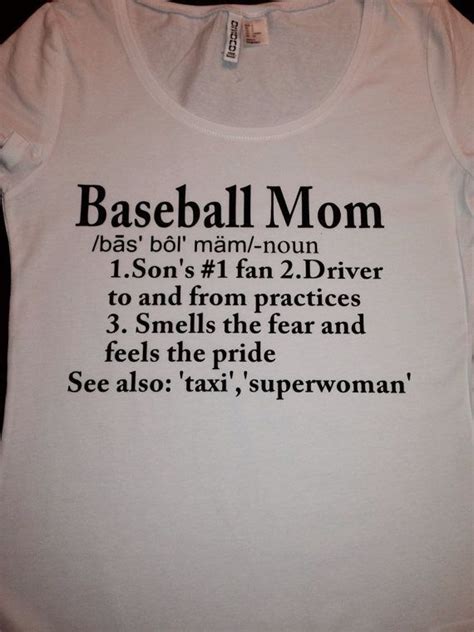 Baseball Mom Quotes Quotesgram