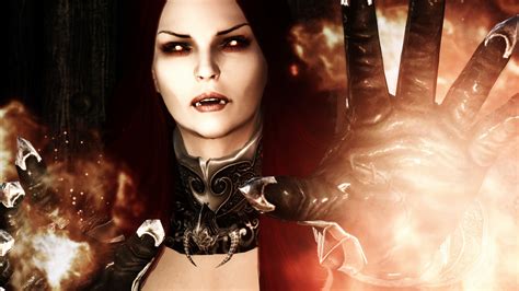 Female Vampires Have Fangs At Skyrim Nexus Mods And Community