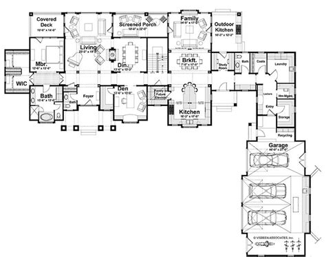 Floorplanner is the easiest way to create floor plans. Floor Plans AFLFPW17276 - 2 Story Shingle Home with 6 ...