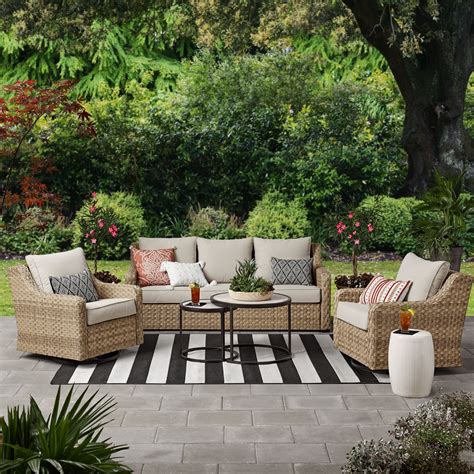 Online shopping for garden furniture sets from a great selection at garden & outdoors store. Better Homes & Gardens River Oaks 5-Piece Wicker ...
