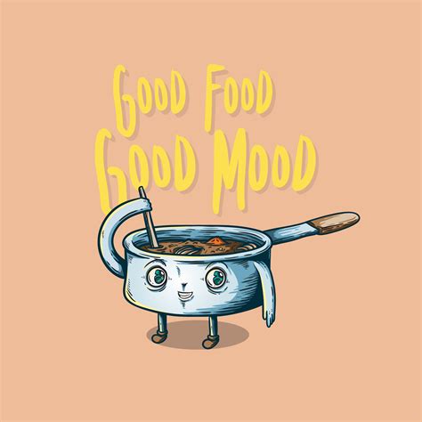 Good Food Good Mood Vector Download Free Vectors Clipart Graphics