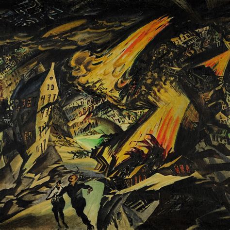 German Expressionist Ludwig Meidners Prophetic Vision Of A World At