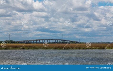 Bridge Over Wetland Marsh Stock Photo Image Of Travel 146559730
