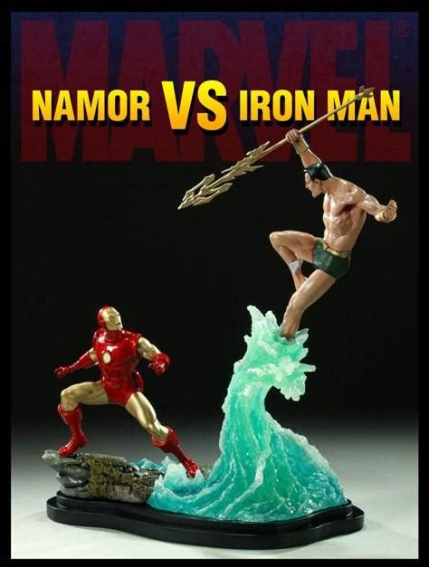 Sideshow Namor Vs Iron Man Diorama Toy Statue Hot Figure Hobbies And Toys Toys And Games On Carousell