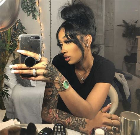 Tadiorx 🍒 In 2020 Stylist Tattoos Black Girls With