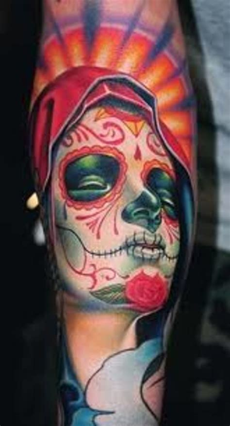40 bloodcurdling day of the dead tattoos. Day Of The Dead Tattoo Designs And Meanings-Day Of The ...