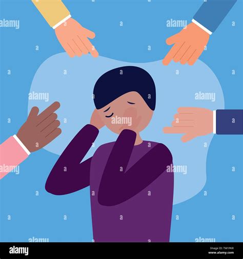 People Mental Disorder Psychological Depressed Stock Vector Image And Art Alamy