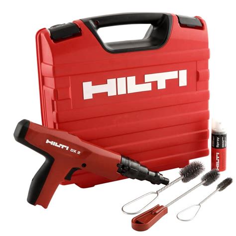 Hilti DX Powder Actuated Fastening Tool The Home Depot