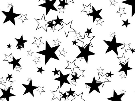 Black And White Star Wallpaper By Bjstar On Deviantart