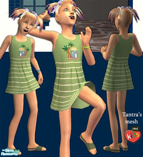 The Sims Resource Evis Vacations Kids 3