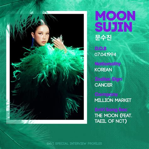 Moon Sujin A One In A “million” Artist Envi Media