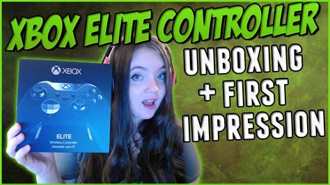 Xbox One Elite Controller Unboxing And First Impression