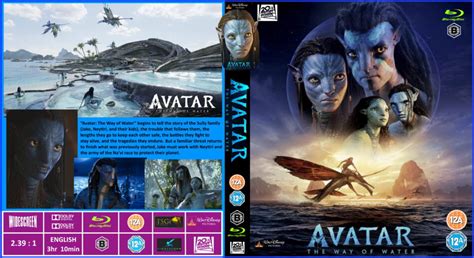 Avatar The Way Of Water 2022 Rb Custom Bluray Cover Label And Inserts Dvdcovercom