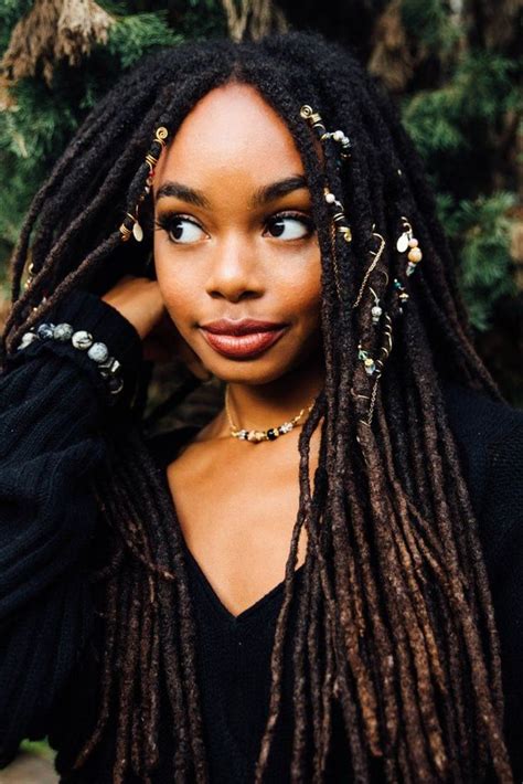 Dreadlocks styles for ladies with extensions. 20 Inch Dreadlock Extensions Single Color | Locs ...