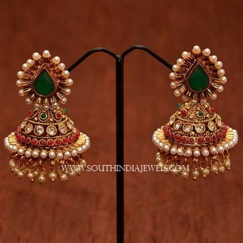 286 Best Images About Jhumkas Collections On Pinterest
