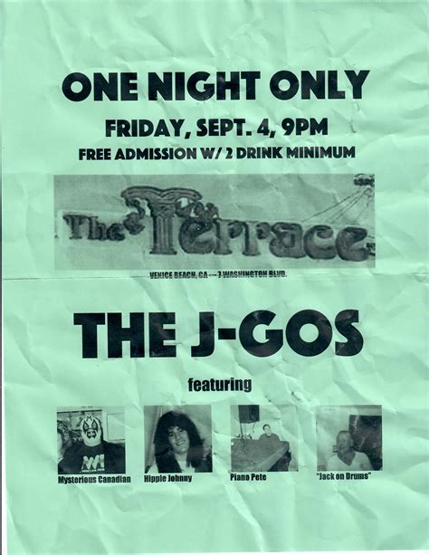 The J-Gos' "Venice Beach Brass" Finally Released!!! - IssueWire