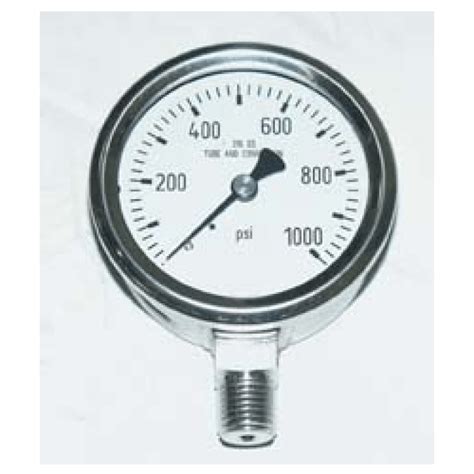 Stainless Steel Oxygen Gauges 1 12 Dial Cryo Order