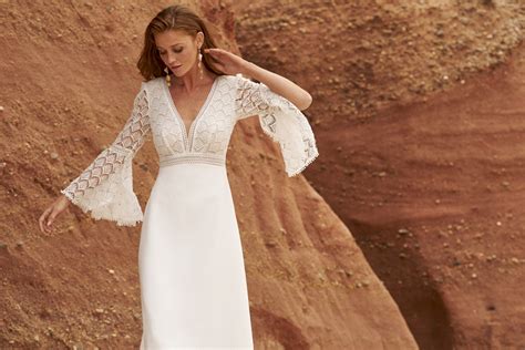 Soll das ein standesamtkleid oder ein kleid für hochzeitsgäste sein? Zeitlose und schlichte Brautkleider | Brautmode bei La ...