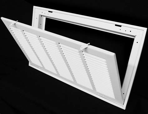 Mua 24 X 8 Steel Return Air Filter Grille For 1 Filter Fixed Hinged