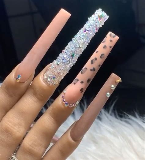 Itsdiorjaleia ♡ In 2023 Acrylic Nails Coffin Pink Long Acrylic Nails Coffin Long Square