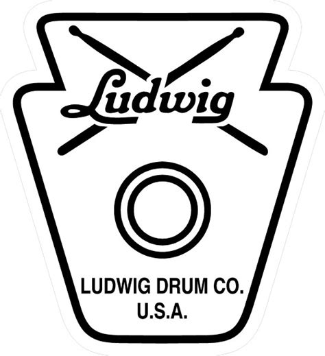 Ludwig Decal Sticker 09