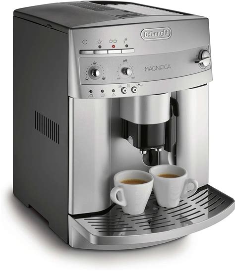 It is a solidly built and compact machine. De'Longhi ESAM3300 Magnifica Super Automatic Espresso ...