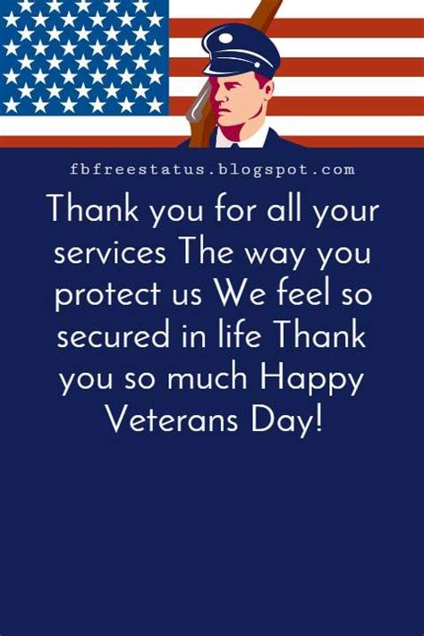 Veterans Day Messages To Write In A Veterans Day Card