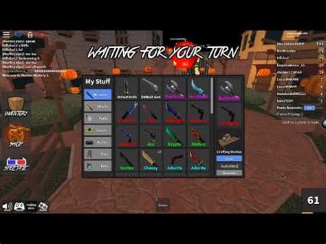 Here at ways to game we keep you up to date with all the newest roblox codes you will want to redeem. Roblox Murder Mystery 2 Godly Knife Code (NEW DECEMBER ...