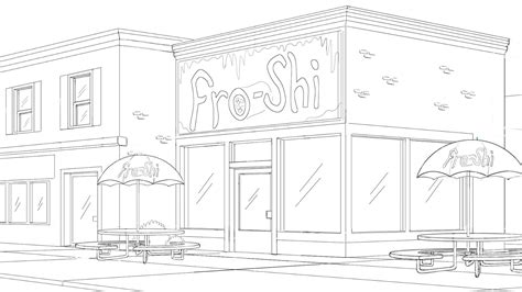 Restaurant Drawing Easy At Explore Collection Of
