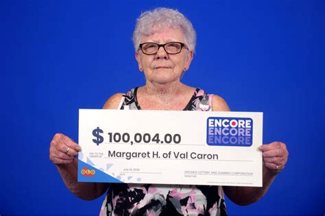 Val Caron Woman Wins 100k Playing Encore Sudbury News
