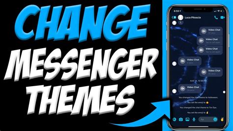 How To Change Facebook Messenger Background Theme Change Messenger