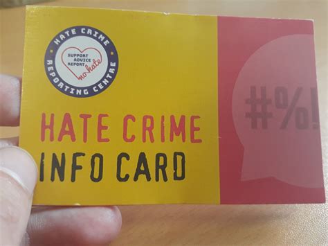 Hate Crime Information Cards Spectrum