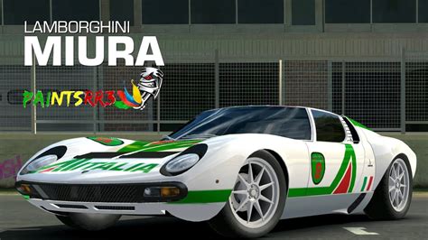 Real Racing 3 Lamborghini Miura Paintsrr3 Customization Youtube