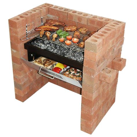 Learn how to makes bbq ribs on your charcoal grill and impress even the biggest bbq snob. DIY Brick BBQ Grill Kit | Fire Pit Design Ideas