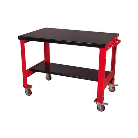 Mobile 2 Level Heavy Duty Workbench