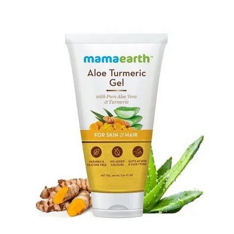 Mamaearth 150 ML Aloe Turmeric Gel For Skin And Hair Type Of Packaging