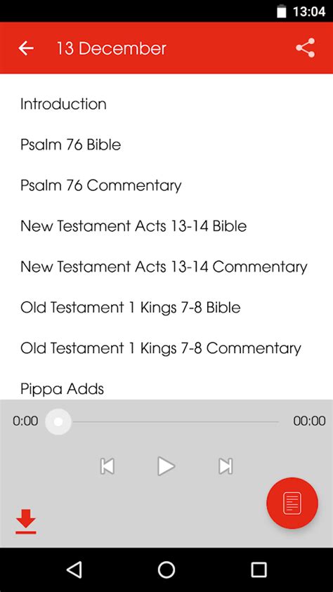 We will house all of this content in a beautifully designed app that will be available to download in the app store and on google play. Bible in One Year - Android Apps on Google Play