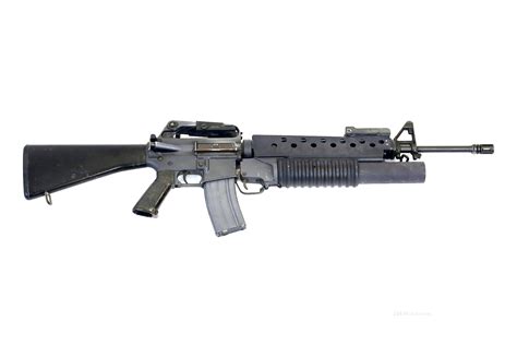 Deactivated M16a1 Assault Rifle M203 Launcher Sn 0101