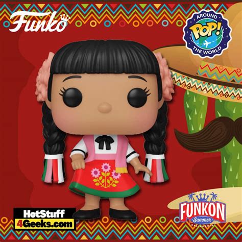 2021 New Its A Small World Mexico Funko Pop Funkon 2021