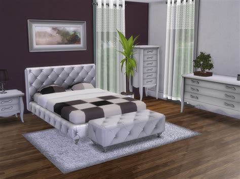 Sims 4 Ccs The Best Bedroom By Spacesims