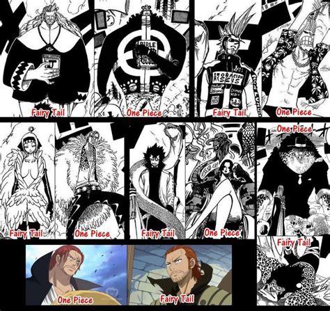 Is Fairy Tail Inspired By One Piece One Piece Fairy Tail Rave Master