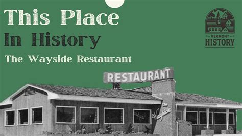 This Place In History Wayside Restaurant Youtube
