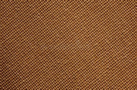 Brown Burlap Fabric Texture Close Up Rough Canvas Background Stock