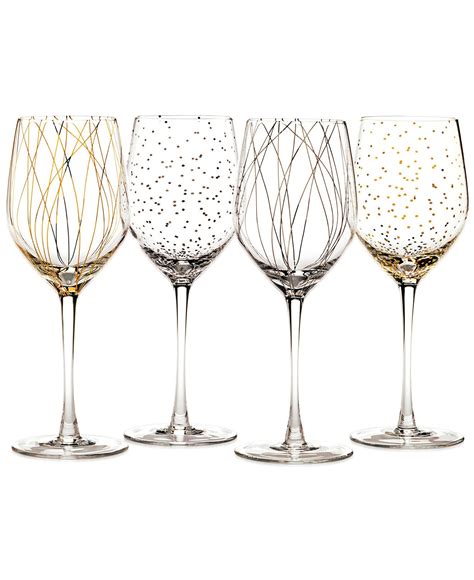 Mikasa Cheers Party Wine Glasses Set Of 4 A Macys Exclusive