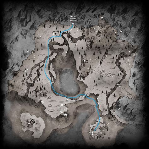 Long Dark Map Mystery Lake World Map