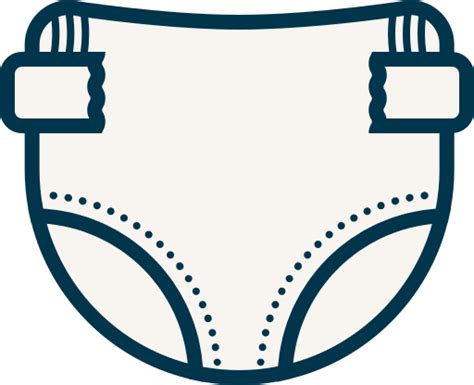 Diaper Icon From Baby Things Collection Graphic By Aimagenarium