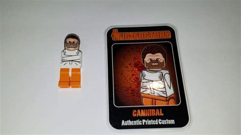 Lego Custom Hannibal Lecter Minifigure Youtube