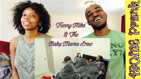 Funnymike Caught In Bed Having A 4sum W Airi Carmen And Nique Prank