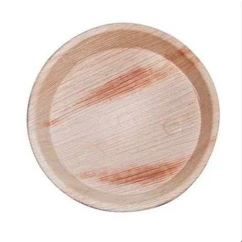 Natural 10 Inch Areca Leaf Plate For Event And Party Supplies At Rs 4